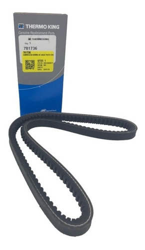 Imagem 2 de 8 de Kit Correias Thermo King T1000 T1080 20232sp 781736 1669 689