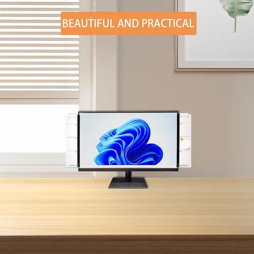 Zufecy 2pcs Monitor Memo Board, Accesorios De Escritorio...