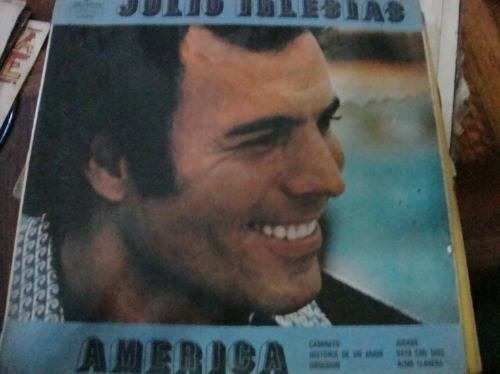 Vinilo Julio Iglesias America 7 Puntos M3