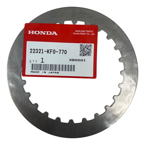 Separador Embrague Honda Cbx250 Tornado Nx400 Falcon Avant