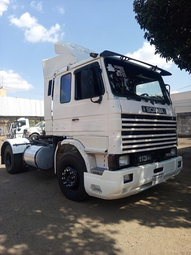 Imagem 3 de 15 de Scania R 113, 4x2, 360 Cv, 1993/1994, Branco, Frontal