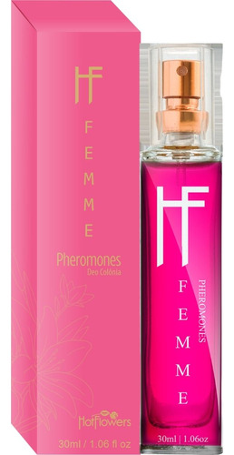 Perfume Hf Femme Feminino Ativa Feromonios Sensual 30ml