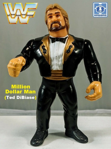 Million Dollar Man (ted Dibiase). Wwf Vintage. Hasbro. 1990 