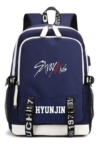 Nueva Mochila Nan-stray Kids Con Cable Para Auriculares De G