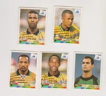 Comprar Lote 5 Figurita Sudafrica Francia 1998