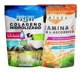 Colageno Hidrolizado 1kg + Vitamina C 1 Kg