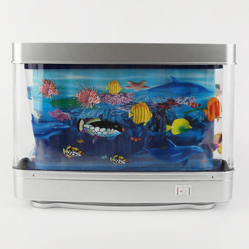 Lámpara De Ambiente Para Acuario, Decoración Del Mundo
