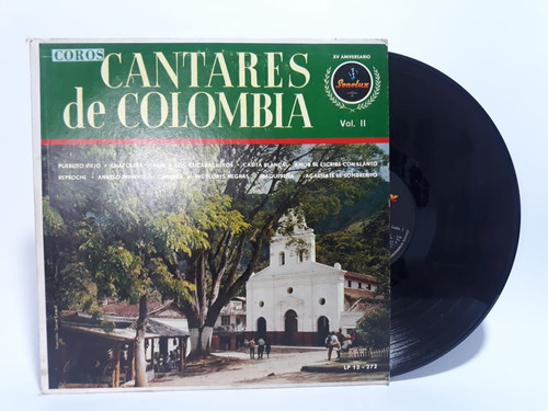 Disco Lp Luis Uribe Bueno / Cantares De Colombia / Vol 2