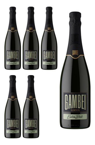 Champagne Gambei Extra Brut 750ml X 6 Bot. Quirino Bebidas