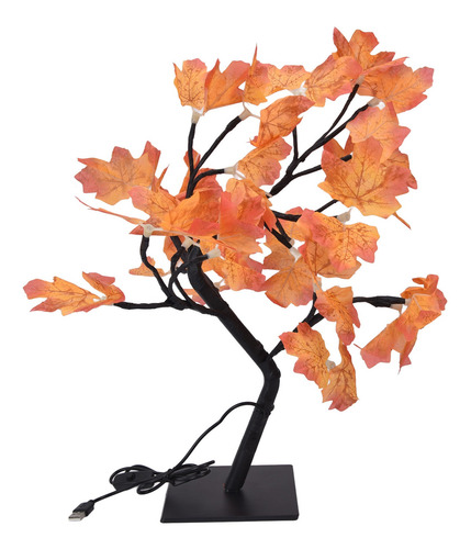Perlas Led Fall Tree, 24 Luces Led, Luz Cálida, Estilo Román