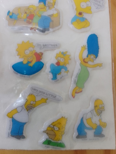 Bart Simpson - Vintage 1990 + Stickers (Usado)