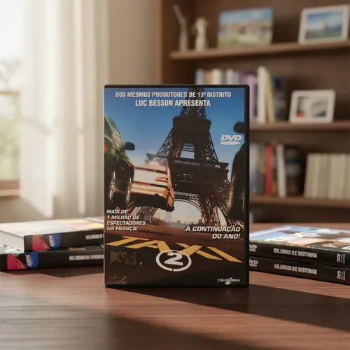 Dvd Taxi 2 Dublado E Legendado Original -coleção E Uso