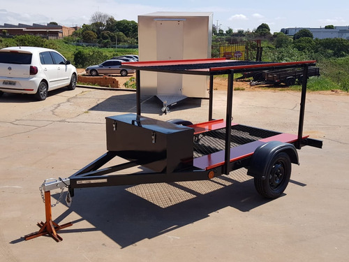 Carreta Reboques Kart Beliche (para 2 Karts) Zero Km