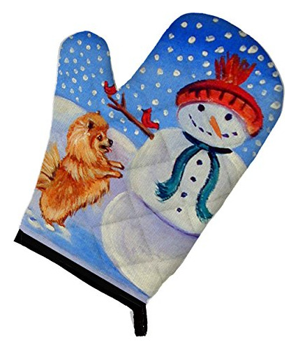 Carolines Treasures 7151ovmt Muñeco De Nieve Con Guante De I