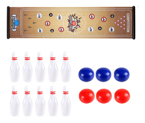 Juego De Bolos De Juego De Shuffleboard Juego