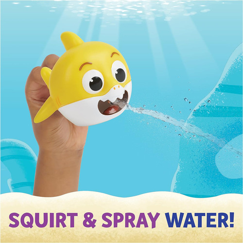 Wowwee Baby Shark - Juguete De Baño Para Chorro De 4 Unidade