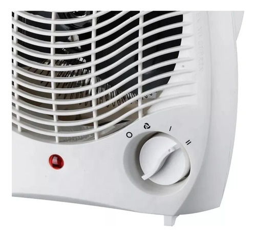 Caloventor Eléctrico 2000w Con Ventilación Blanco