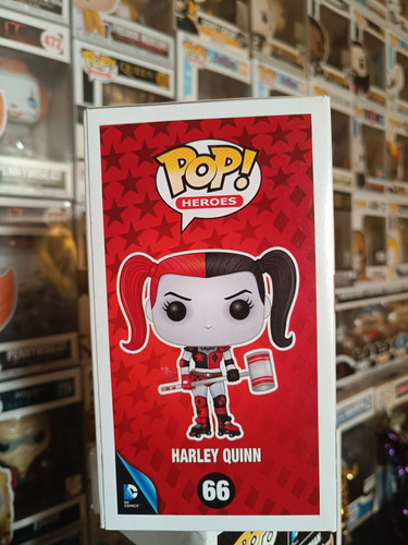 Funko Pop Harley Quinn # 66 Dc Comics Super Heroes (Usado)