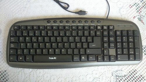 Teclado Multimedia Ps/2 En Español - Havit Hv-k802m