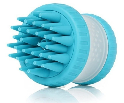 Imagen 5 de 10 de Cepillo De Silicona Porta Shampoo Mascotas - Dexas