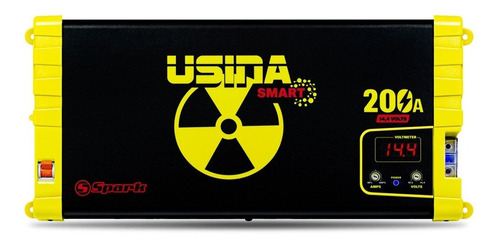 Imagem 5 de 6 de Fonte Automotiva Usina 200a 14,4v 220 Volts Com Voltímetro