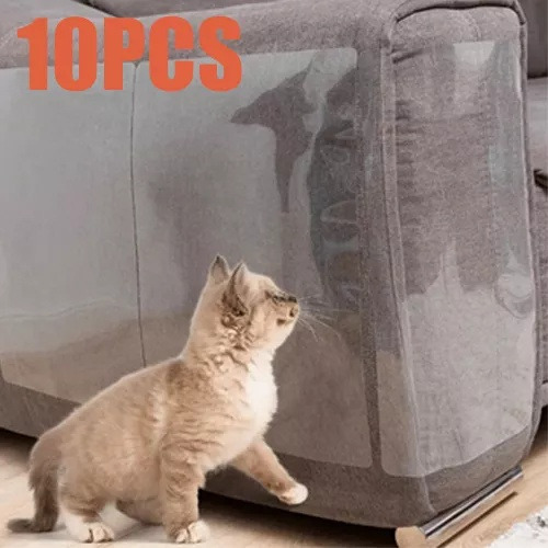 Protector Para Gatos 10 Pegatinas Anti - Arañazos En El Sofá Color 10pcs