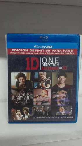 Blu-ray 3d -- One Direction Asi Somos