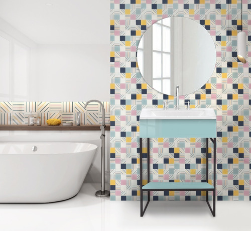 Imagen 3 de 10 de Revestimiento De Venecitas Para Baño