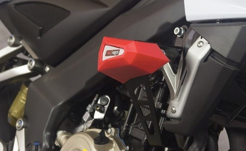 Imagen 4 de 6 de Slider Protector Nuclear Rojo Pulsar 200 Ns Fire Parts