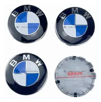 Comprar Tapas Centrales Emblema De Aro Para Bmw 6.8 Cm. X 4 Unids.