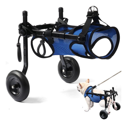 Z Silla De Ruedas Ligera Para Perros Carro Ajustable 1pc