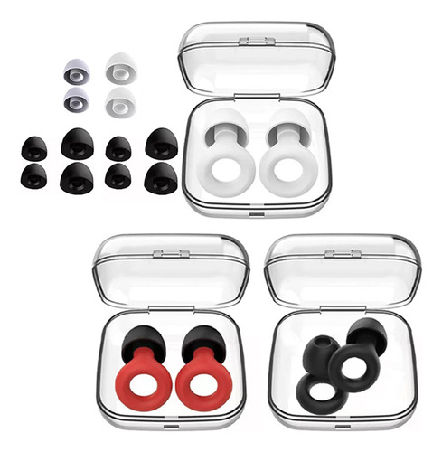 3 Pairs Loop Quiet Silent Earplugs For Sleeping
