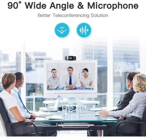Imagen 6 de 10 de Camara Web 1080p Con Microfono Usb Webcam Para Computadora