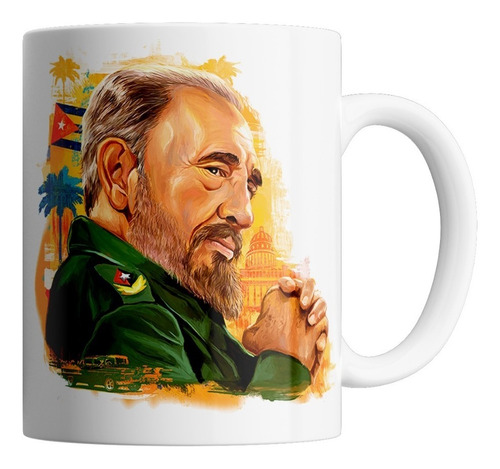 Taza De Ceramica - Fidel Castro (varios Modelos)