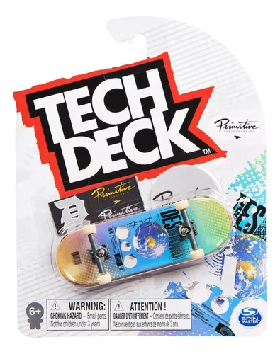 Skate De Dedo Profissional Tech Deck - Board Com Adesivos