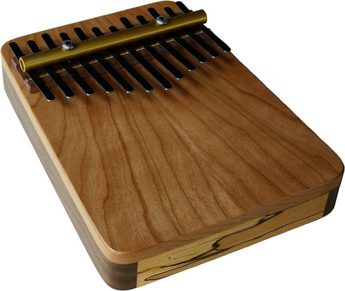 Piano De Pulgar Artisan Triple Wood De 12 Notas En Cere...