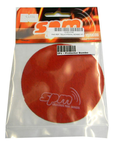 Pad Protector P/ Parche De Bombo Bateria Spm Ip1 Impact Pad