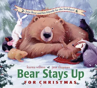 El Oso Se Queda Despierto Por Navidad (the Bear Books)
