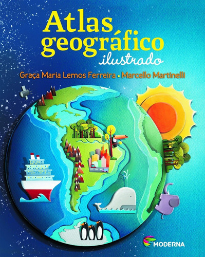 Atlas Geografico Ilustrado  Moderna - Moderna