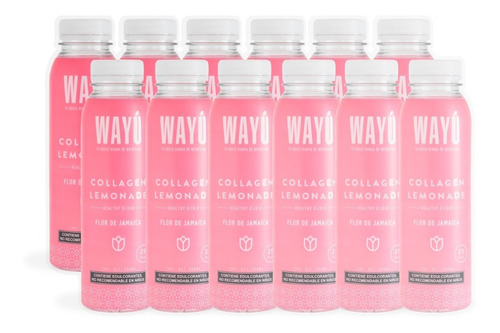 Colageno Lemonade Wayú Jamaica 12pack