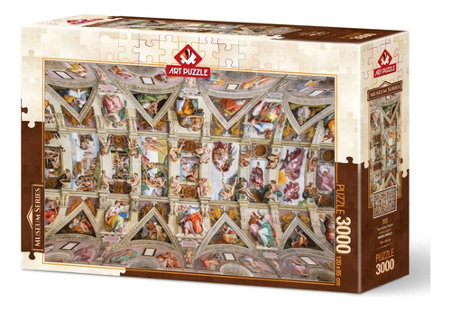 Rompcabezas Capilla Sixtina Miguel Angel 3000 Pz Art Puzzle