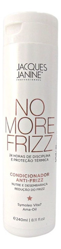  Condicionador Anti-frizz Jacques Janine No More Frizz 240ml