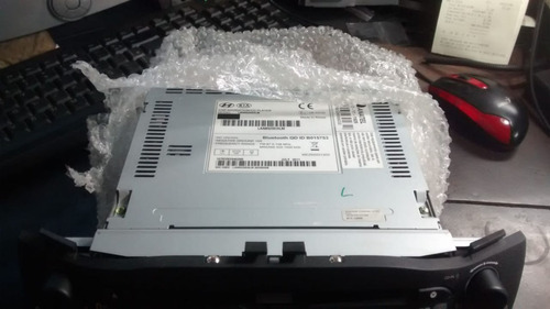 Imagem 2 de 5 de Radio Mp3 Disqueteira Original Hyundai Ix35 961702s340tan
