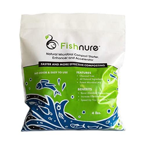 Fishnure Arrancador Y Acelerador De Compostaje Natural De 4 