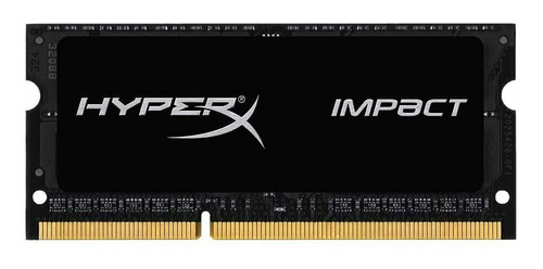 Memoria Ram Kingston Hyper Impact 4gb Ddr3 12800 Laptop