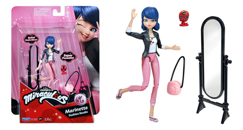 Playmates Miraculous Marinette Fashion Studio Figura Muñeco