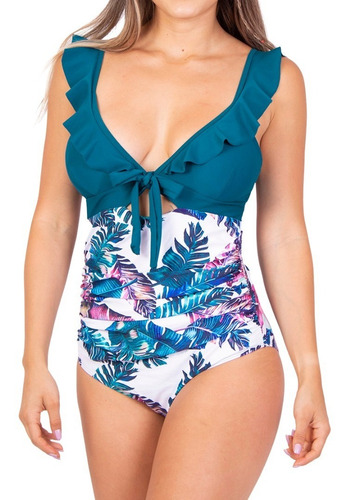Imagen 3 de 4 de Traje De Baño Maya Floral