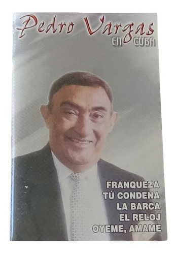 Pedro Vargas En Cuba Tape Cassette 2001 Dco 