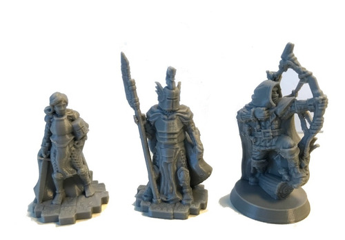 Pack 5 Figuras Miniatura Para Juegos De Rol D D Rpg Minis Mercado Libre