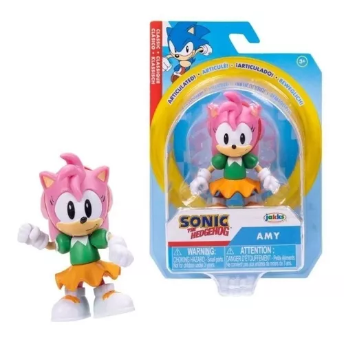 Sonic - Boneco do Super Sonic 4.0 Polegadas - Candide - Bonecos